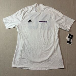 NWT Adidas Toque 13 Mens Jersey Sz Small White Z20266 Short Sleeve Comets Soccer